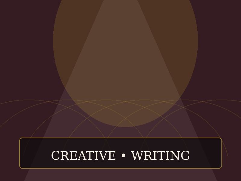 Creative writing