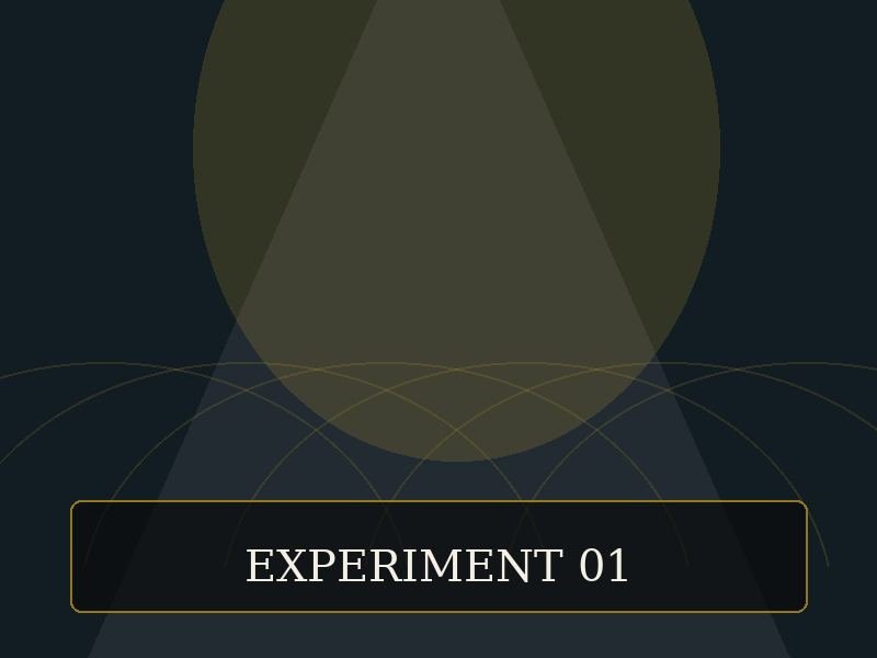 Musical experiment