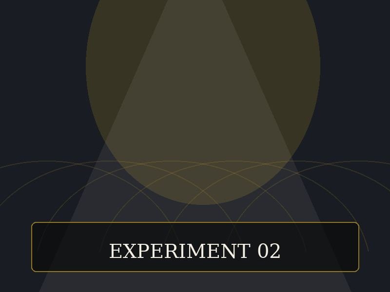 Musical experiment